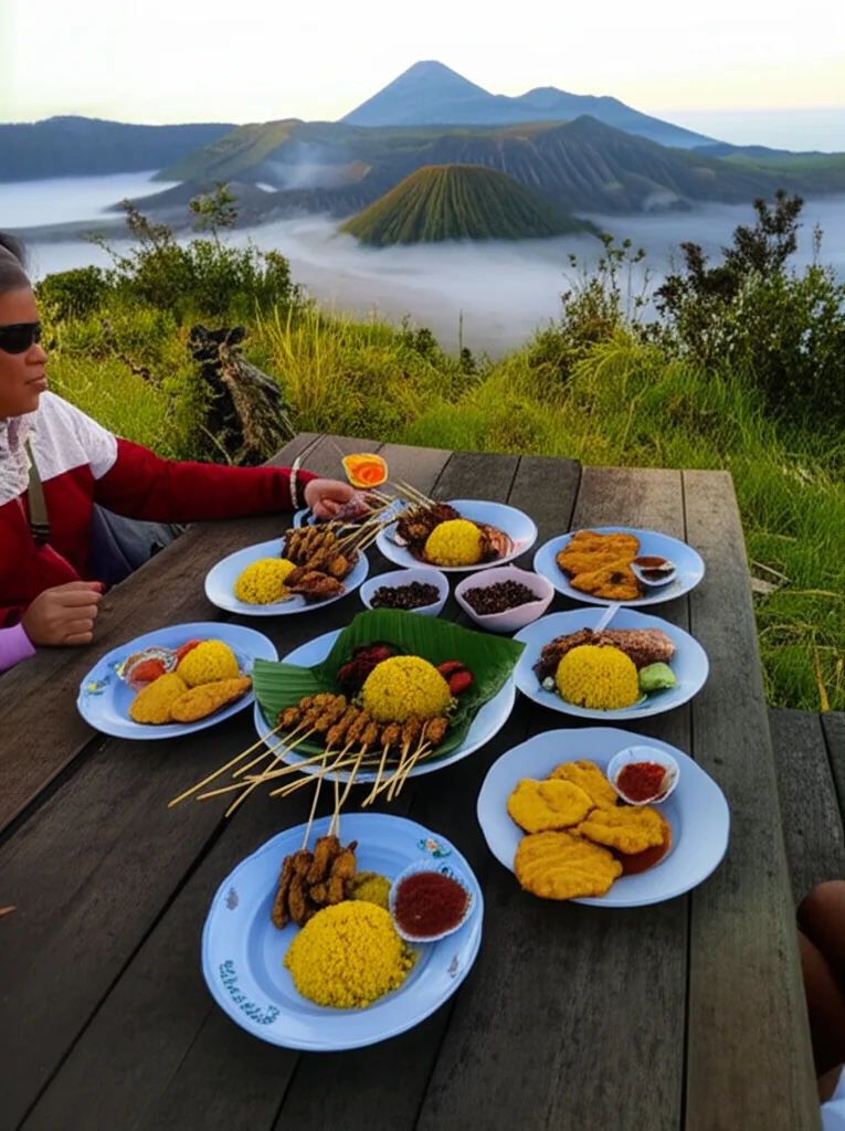 Culinary Adventure at Mount Bromo: Discover Unique Foods to Spice Up Your Travel Experience